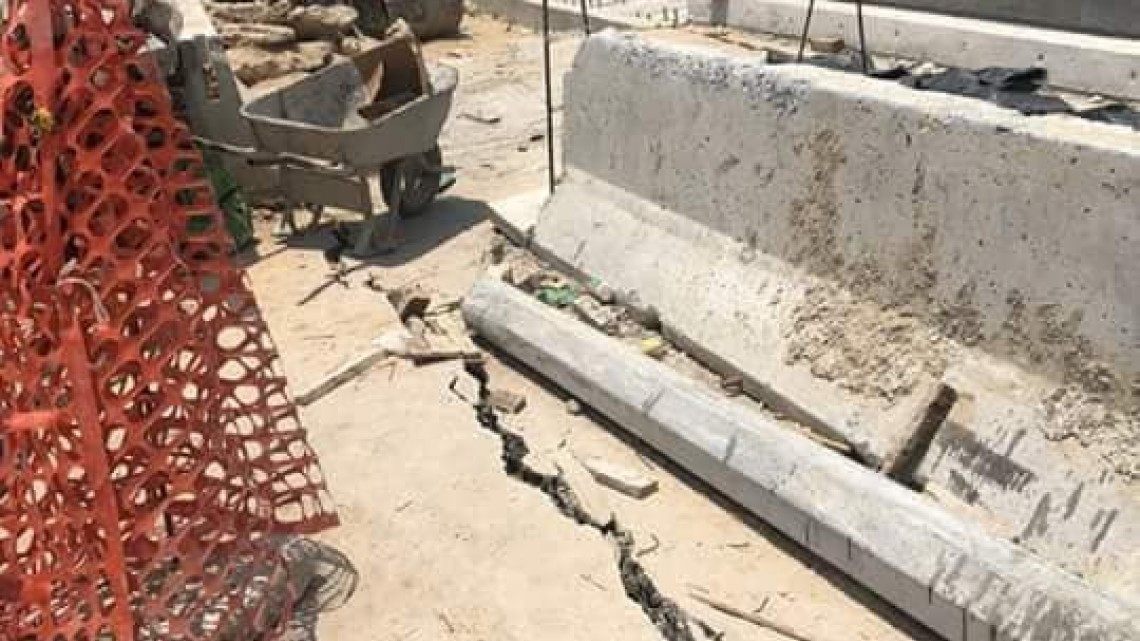 Se cae a pedazos paso inferior vehícular San Pedro en Tampico