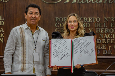 “Con orgullo y amor llevaremos el nombre de Matamoros por el mundo”: Michelle Vieth