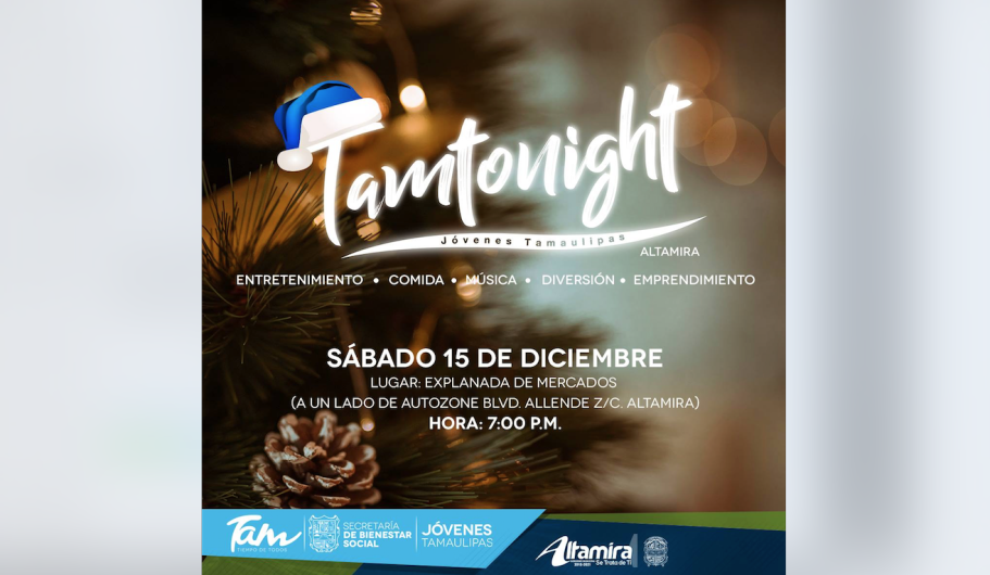 Jóvenes Tamaulipas llevará Tam tonight a Altamira