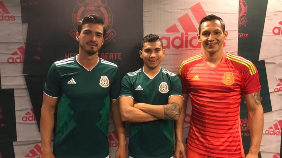 Presentan jersey del Tricolor para Mundial Rusia 2018