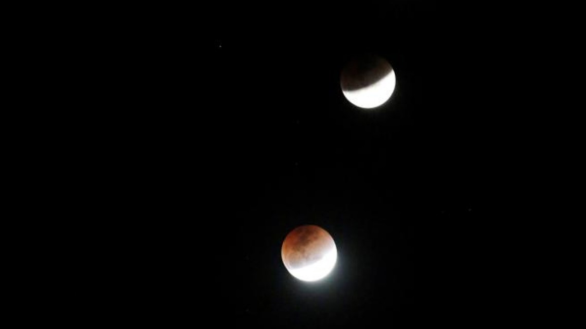 Así se vivió la superluna azul de sangre en el mundo