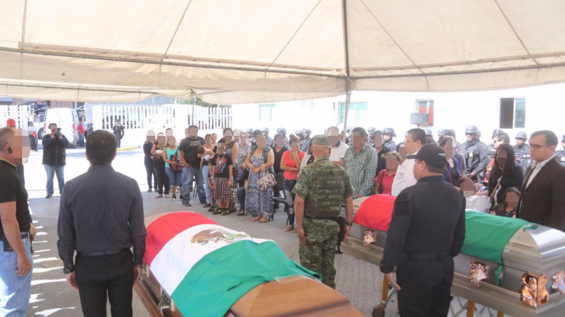 Rinde SSP homenaje a elementos fallecidos en San Fernando 