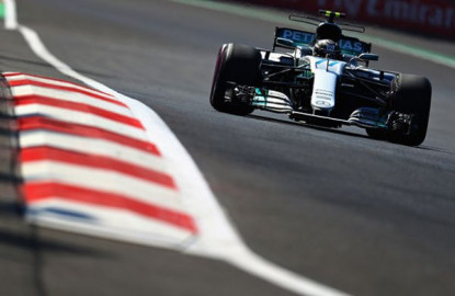 Bottas se lleva la primera practica del GP de México