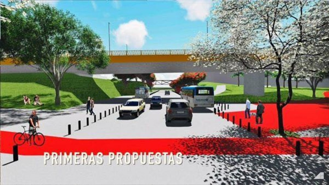 Parque lineal del puente Tampico detenido por permisos que no otorga la SCT