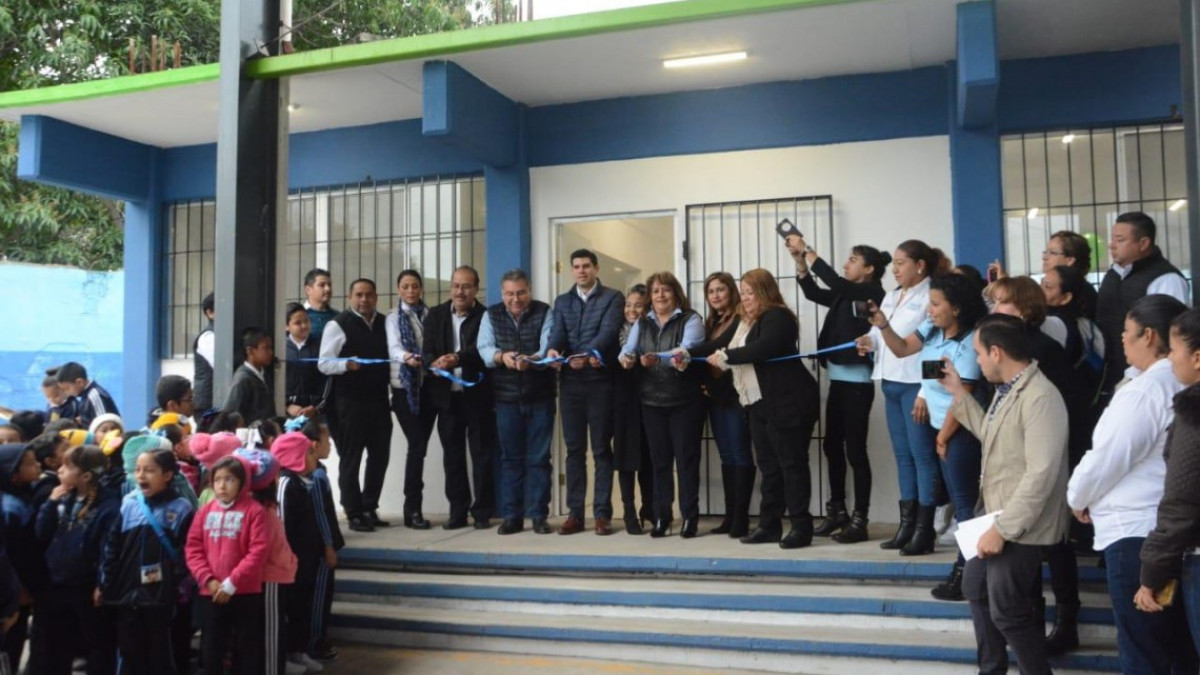 Entrega Gobierno de Tampico Nuevo Comedor Escolar en Primaria de la Zona Norte