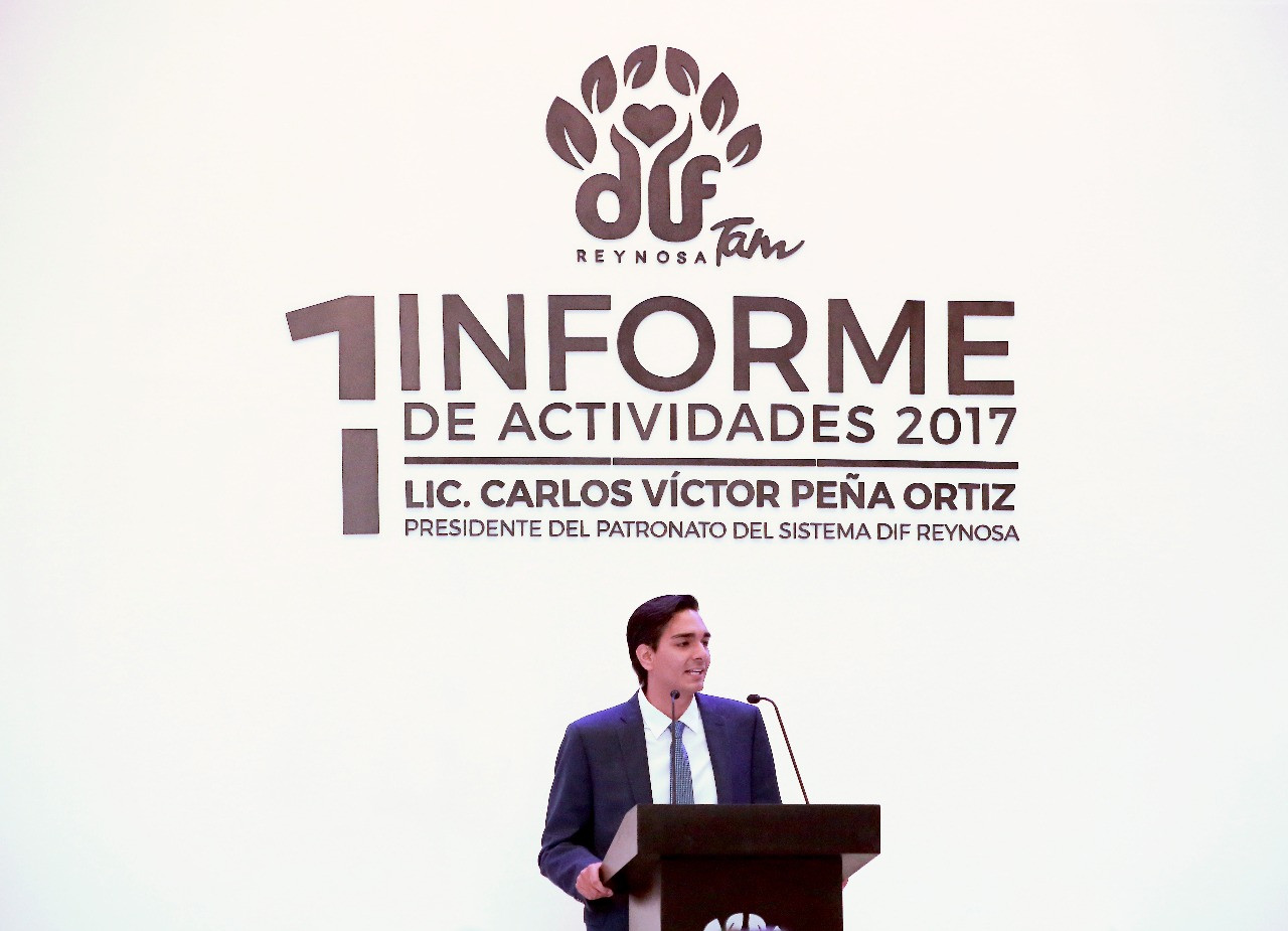 Presenta DIF Reynosa Primer Informe de Actividades 2017