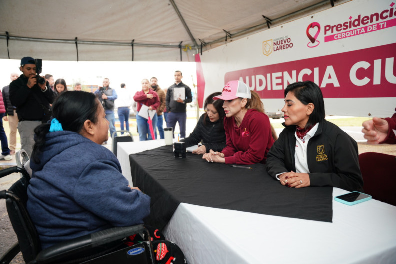 Atiende gobierno municipal a la ciudadanía en la UAT en colonia Infonavit 