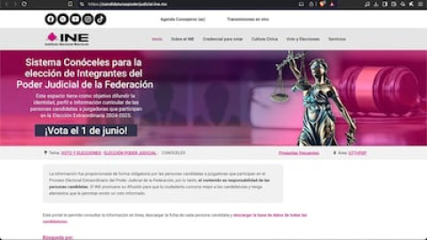 Más del 93% de las candidaturas a la elección del Poder Judicial transparentaron su perfil
