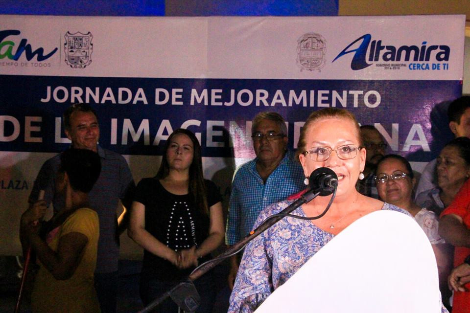 Realizan "Jornada de mejoramiento de imagen urbana"