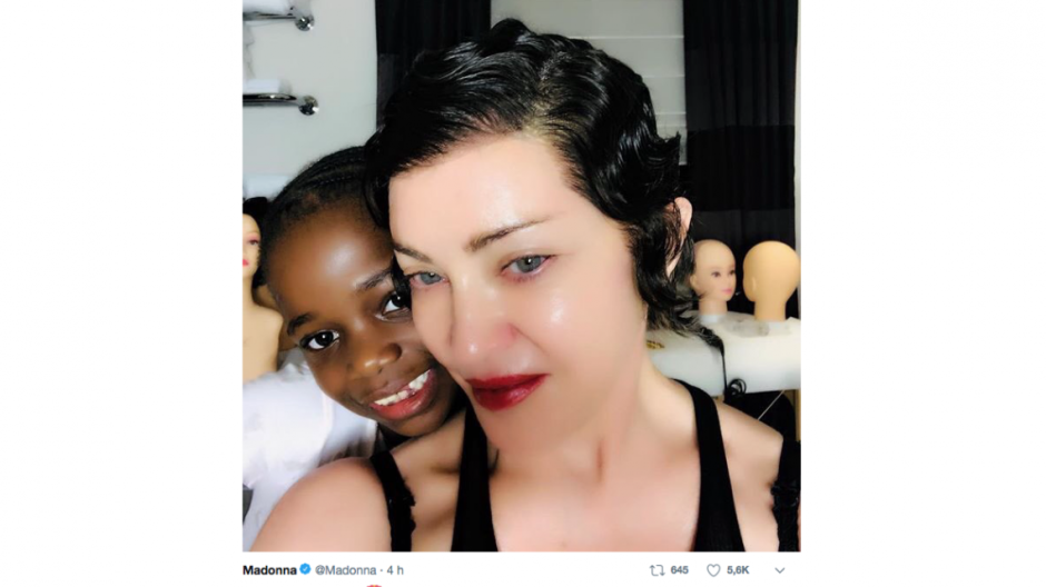 El nuevo look de Madonna