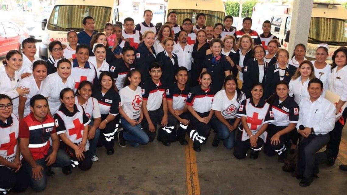Alcalde de Madero refrenda su compromiso a la Cruz Roja 