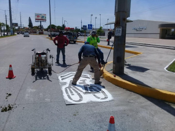 Brindarán mayor seguridad a ciclistas en Ciudad Madero
