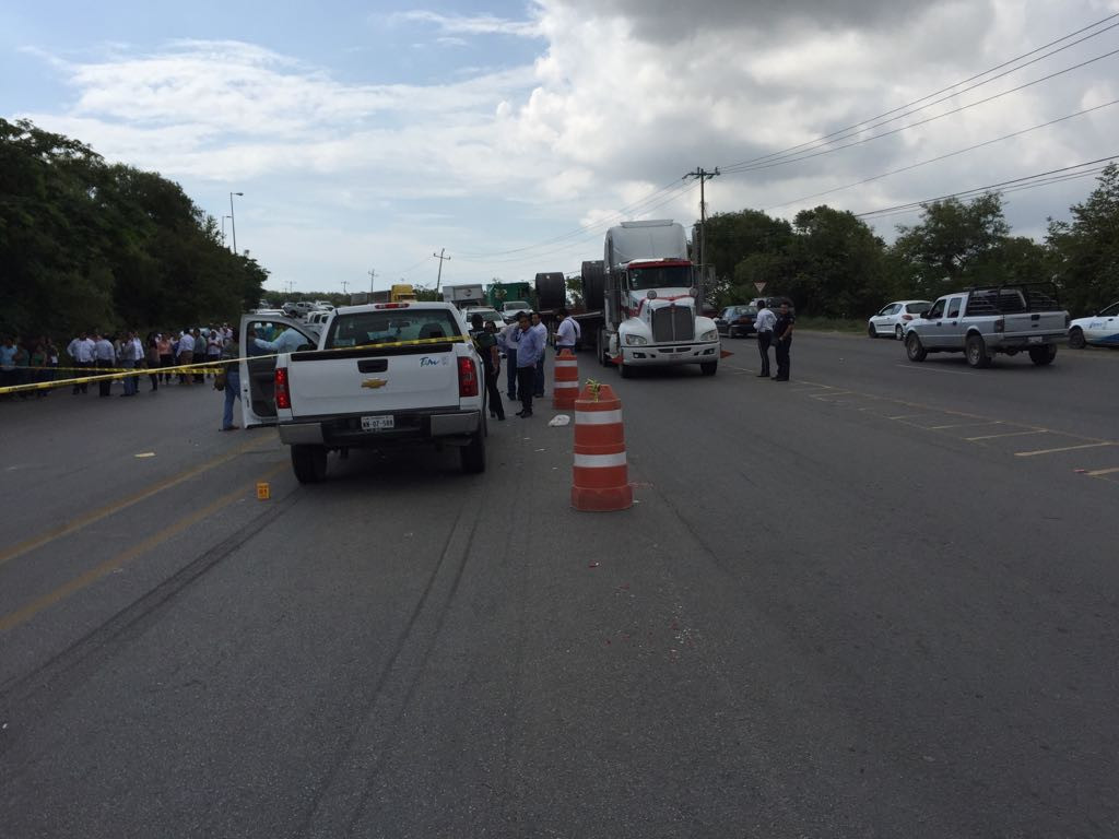 Muere funcionario del estado con sede en Altamira en fuerte choque