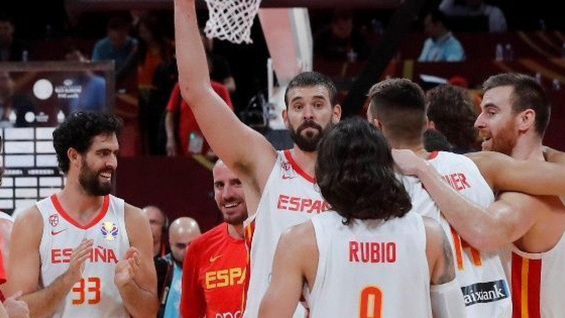 España supera a Australia y es el primer finalista del Mundial de Básquetbol