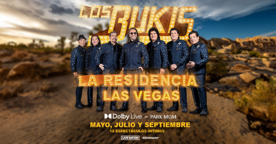 ¡Los Bukis hacen historia! Anuncian su residencia en Las Vegas