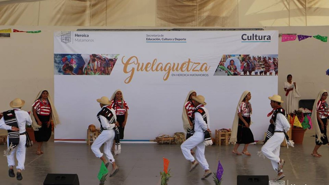 Llevan a cabo "Guelaguetza" en Matamoros