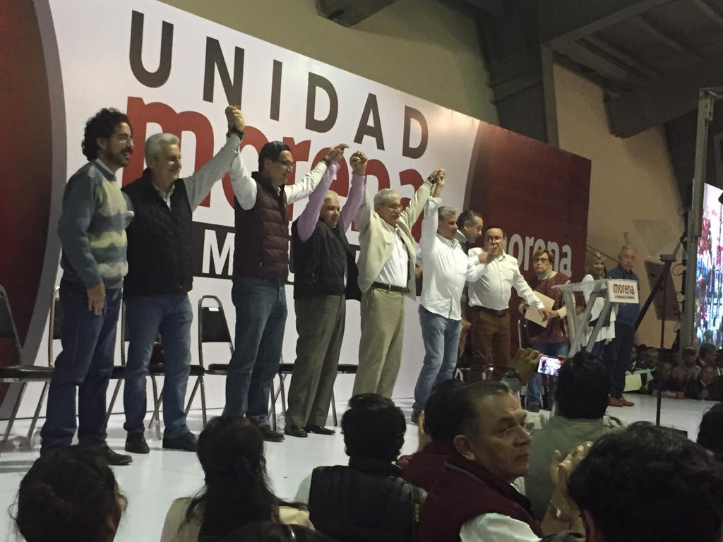 MORENA muestra unidad en la zona sur