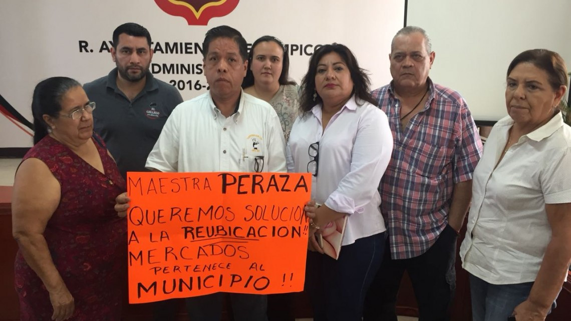 Continúa inconformidad de locatarios municipales de Tampico
