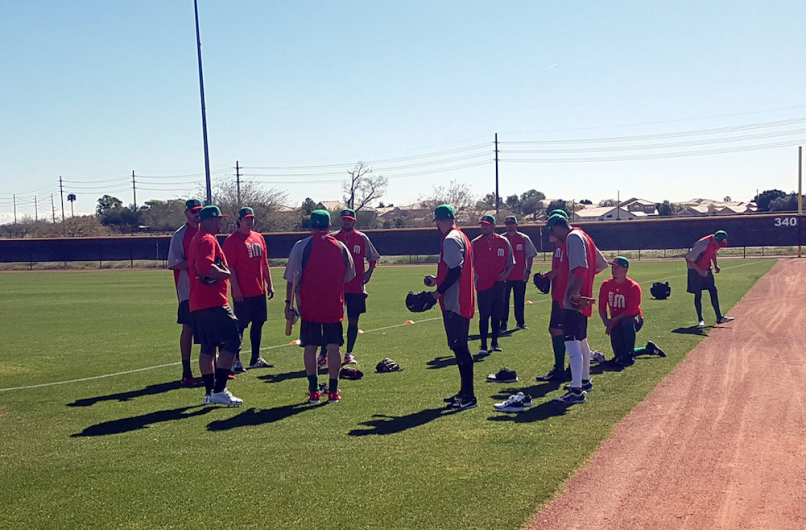 Inicia Selección Mexicana de Beisbol entrenamientos en Arizona