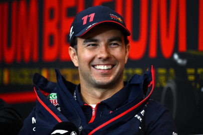 Sergio Pérez termina segundo en GP de Bélgica