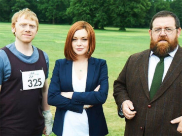 Lindsay Lohan en la televisión británica