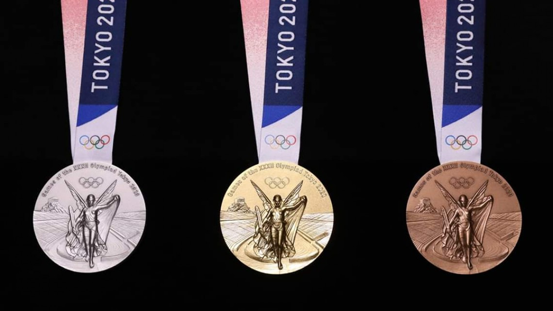 Así serán las medallas de Tokio 2020