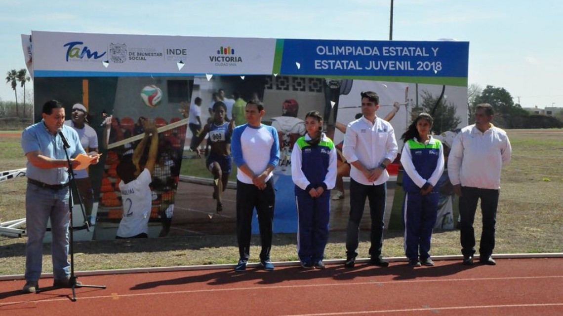 Arranca olimpiada estatal de atletismo 2018