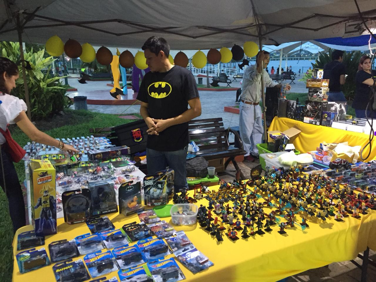 Todo un éxito fue el Batman Day en laguna del Carpintero