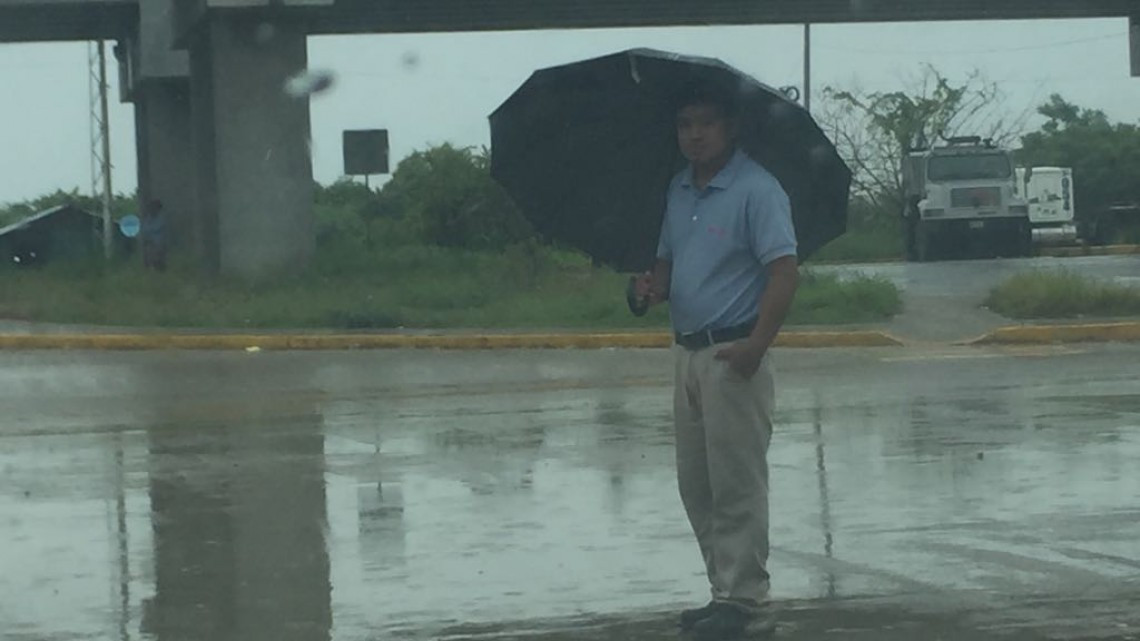 Lluvias constantes en sur del estado por depresión en el Golfo de México