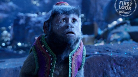 Revelan primeras imágenes de los personajes principales de Aladdin