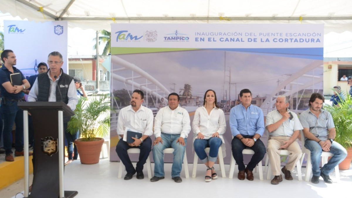 Inaugura Chucho Nader Nuevo Puente Vehicular José de Escandón