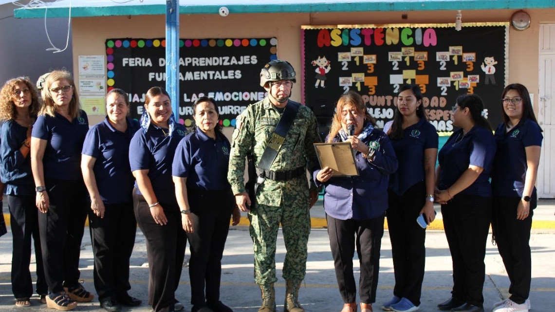 Fomentan valores cívicos y patrióticos