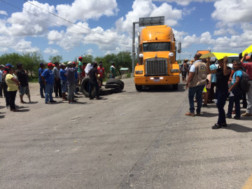 Retiran bloqueó Pescadores de Matamoros