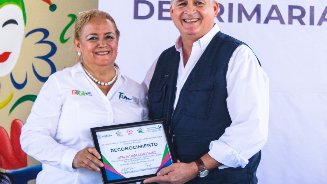 DIF Reynosa da arraque a red de difusores en escuelas primarias y secundarias