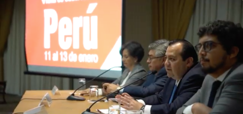 CIDH presenta informe sobre situación de derechos humanos tras protestas en Perú