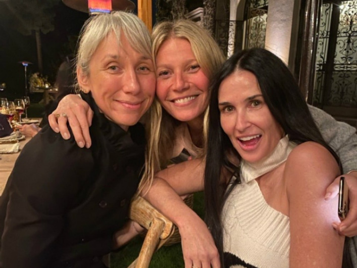 Gwyneth Paltrow hizo una fiesta donde el maquillaje estaba prohibido
