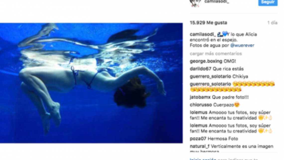 Camila Sodi enciende Instagram con sensuales fotos