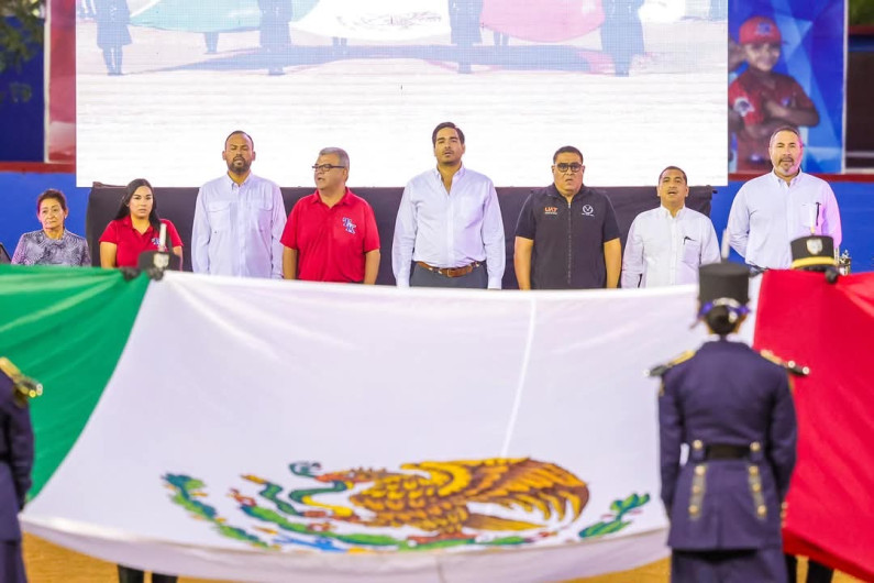 Inauguró Carlos Peña Ortiz temporada de la Liga Pequeña de Beisbol Treviño Kelly