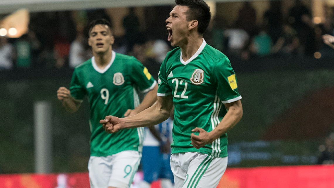 México golea 3-0 a Honduras y se acerca a Rusia 2018