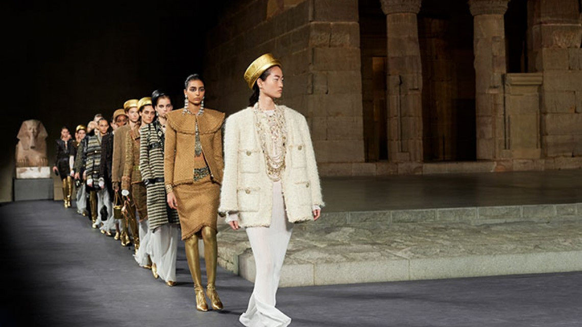 Pharrell Williams en el desfile de Chanel