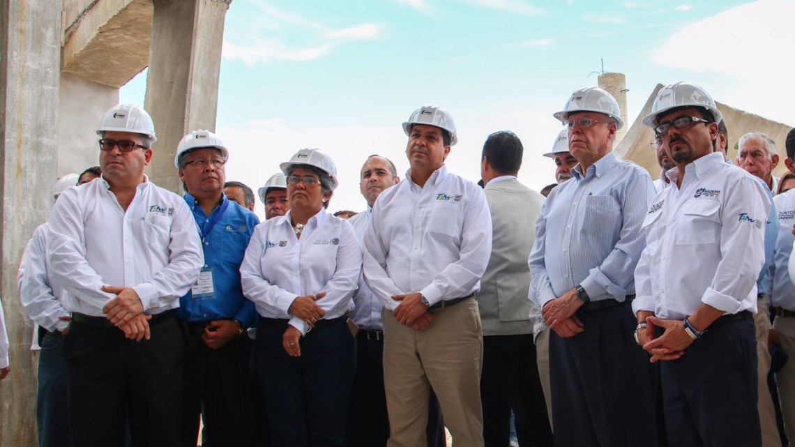 Supervisan autoridades avance de la construcción del Hospital General de Ciudad Madero