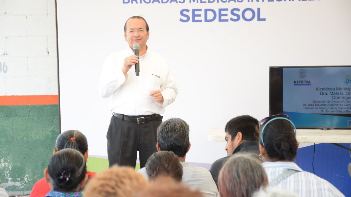 Llega Brigada Médica a colonos de la Guadalupe Victoria