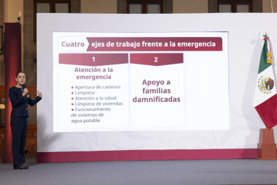 Sheinbaum anuncia fortalecimiento del sistema nacional de alerta y atención ante desastres