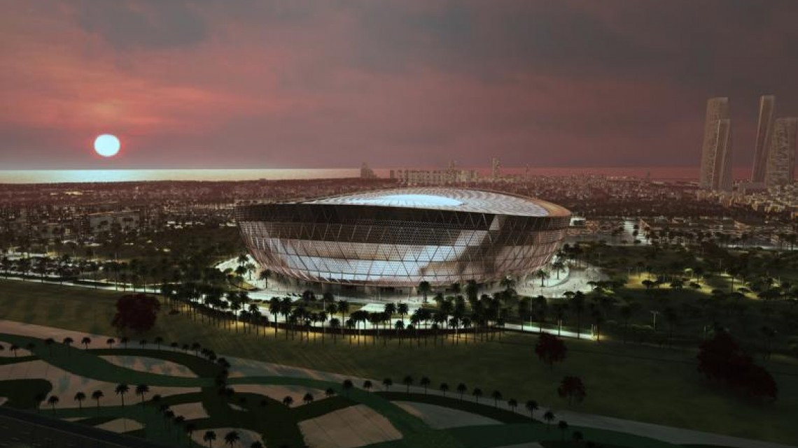 Revelan espectacular diseño del estadio Lusail
