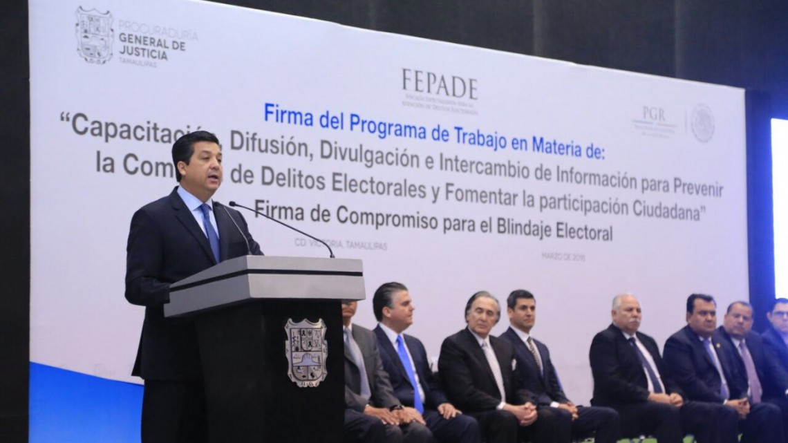 Acuerdan blindar elección en Tamaulipas