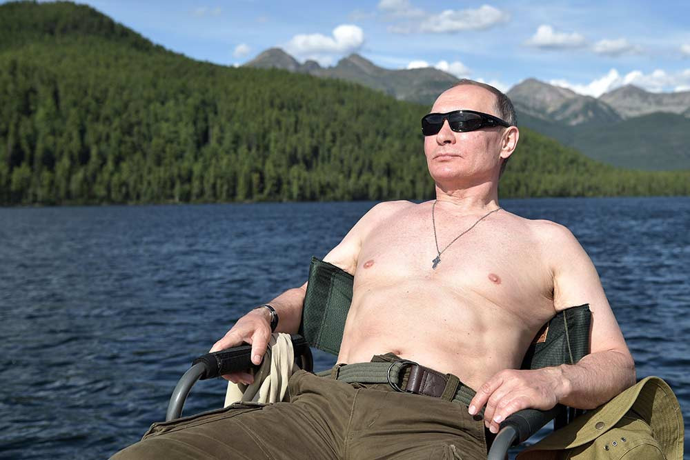 Putin se va de vacaciones 
