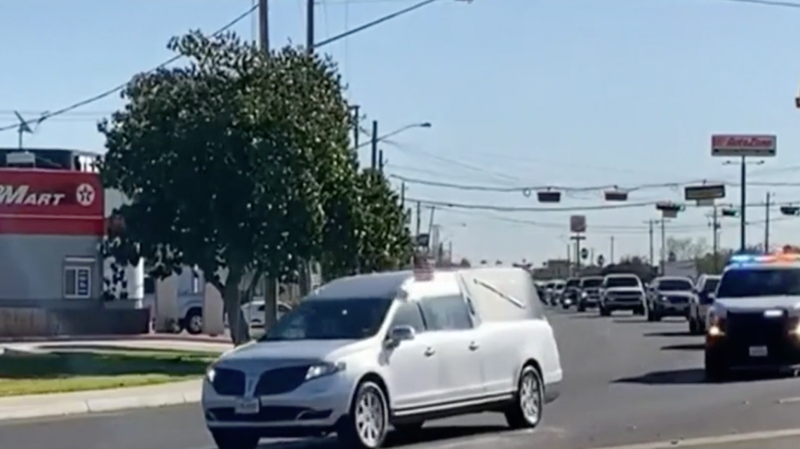 Dan último adiós al jefe de policía de Roma, Texas