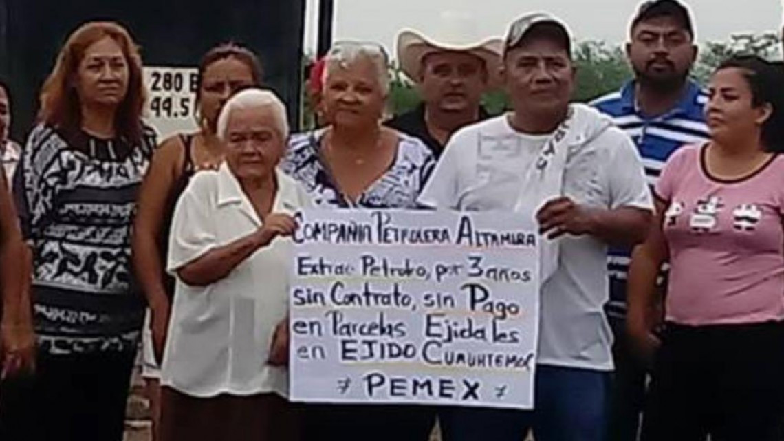Lamentan Autoridades conflicto entre ejidatarios y empresa petrolera 