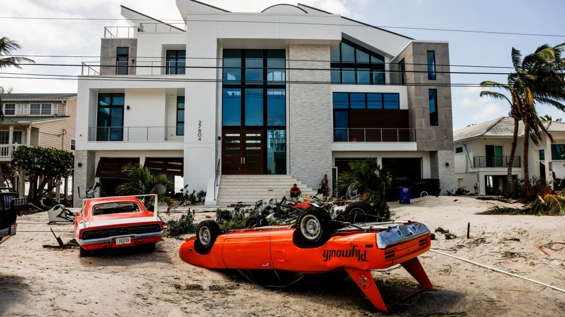 El devastador paso de "Ian" por Florida 