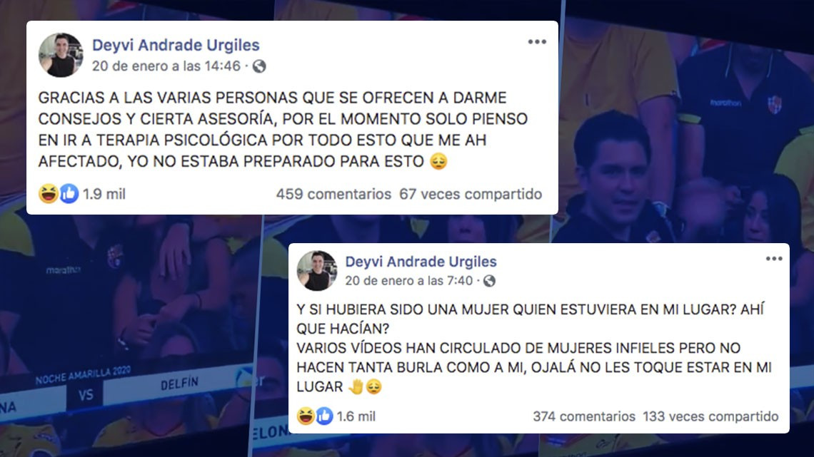 Aficionado de noche amarilla decide hablar